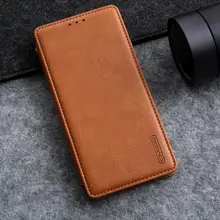 Флип-кейс для samsung Galaxy Note 10 ретро премиум Vegan кожаный бумажник-книжка Folio Cover для samsung Note 10 Plus Чехлы Funda