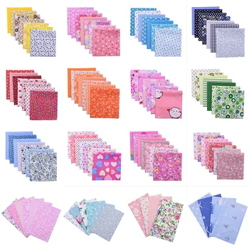 

20x25cm/25x25cm Various Pattern Handmade Patchwork Cotton Fabric Printed Cloth Sewing Quilting Fabric DIY Needlework Material