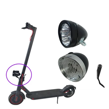 

XANES 3LED Headlights Spotlight Scooter Accessories for M365 Electric Scooter Ninebot Es1 Es2 Torch Lantern Lamp Car Ligths