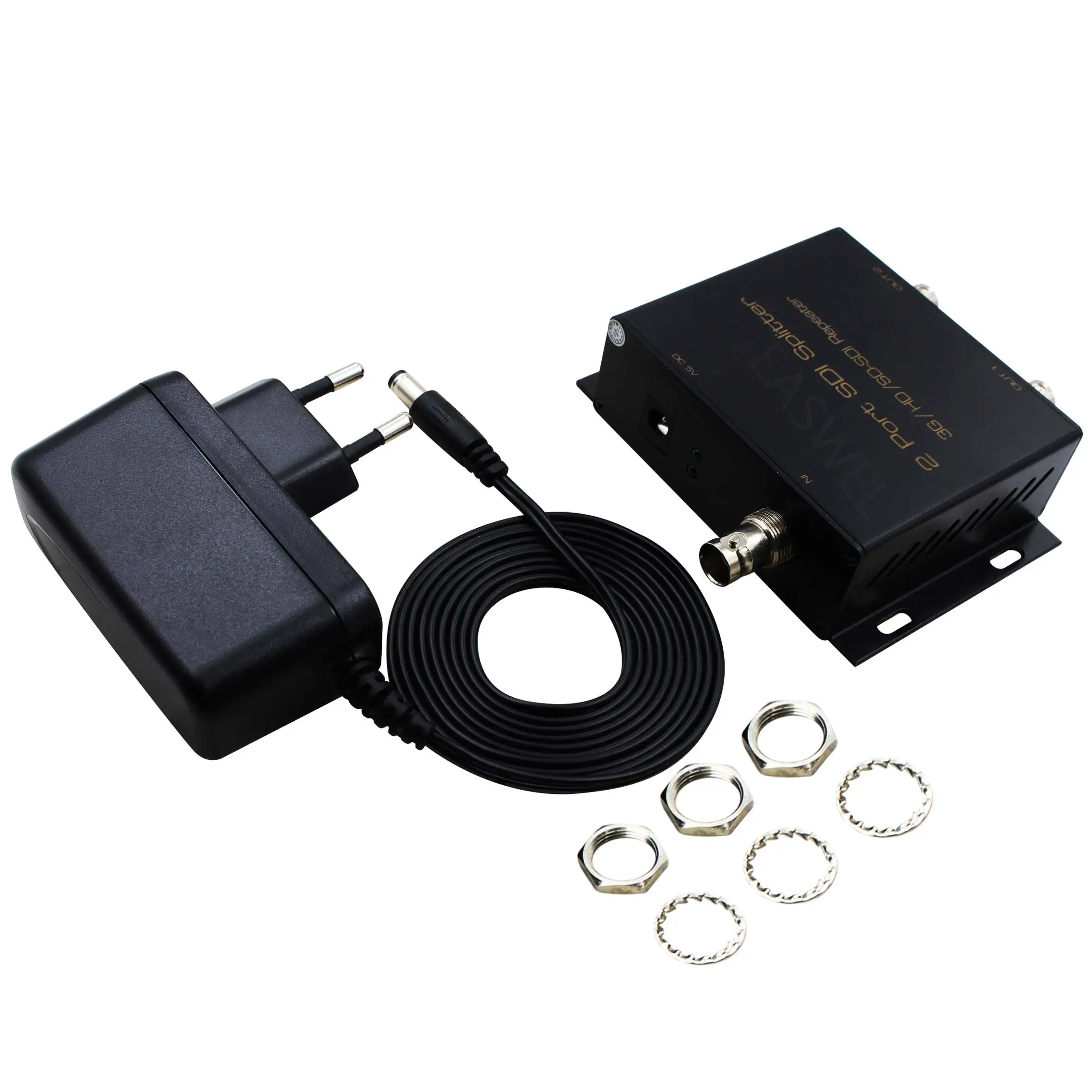 20 шт HD/3g/SD-SDI 1x2 порта ретранслятор расширитель распределительный усилитель разветвитель сигнала