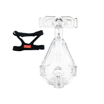 

CPAP Mask Nasal Pillow Silicone Gel M Size Cushion All In Medical Sleep Mask for Snoring and Apnea Treatment with Belt