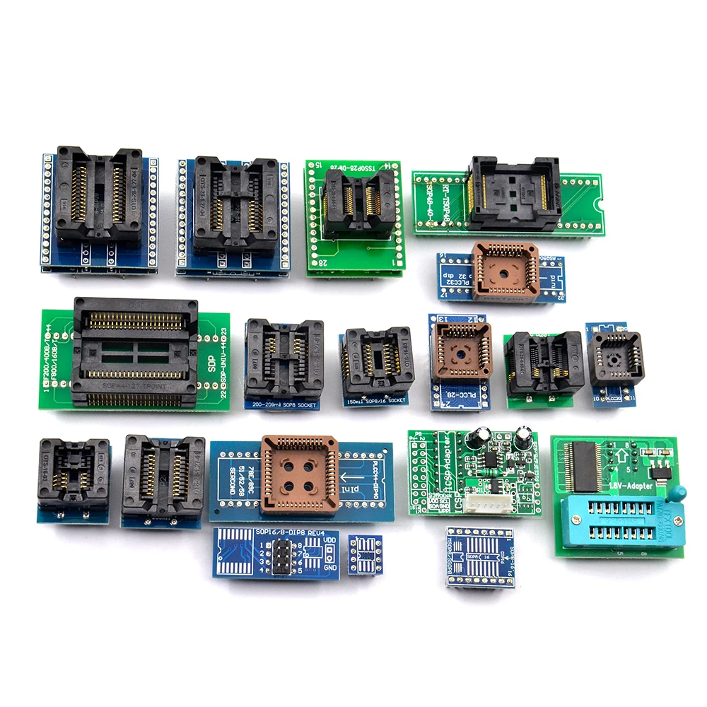 RT809H EMMC-Nand 초범용 프로그래머 +35개 부품+Edid 케이블 +흡착펜 스마트 휴대용