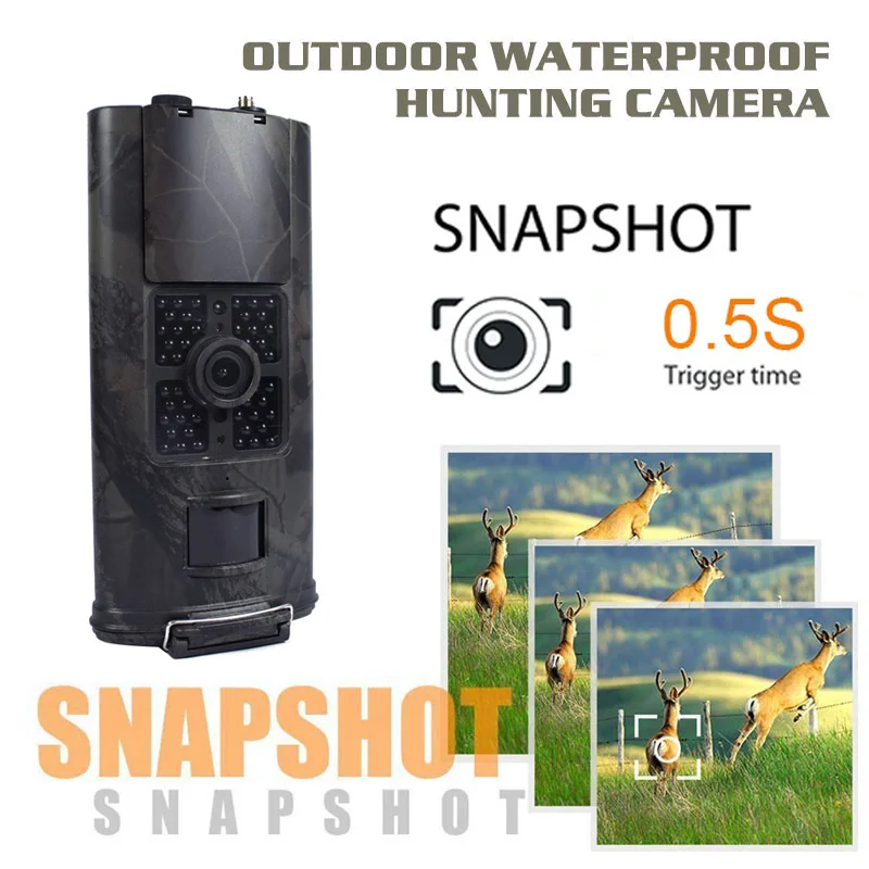 

Trail Camera Portable Multifunctional HC-700M 1080p HD 2G MMS GPRS 16MP IR Hunting Camera 0.5s IP65 Hunting Camera