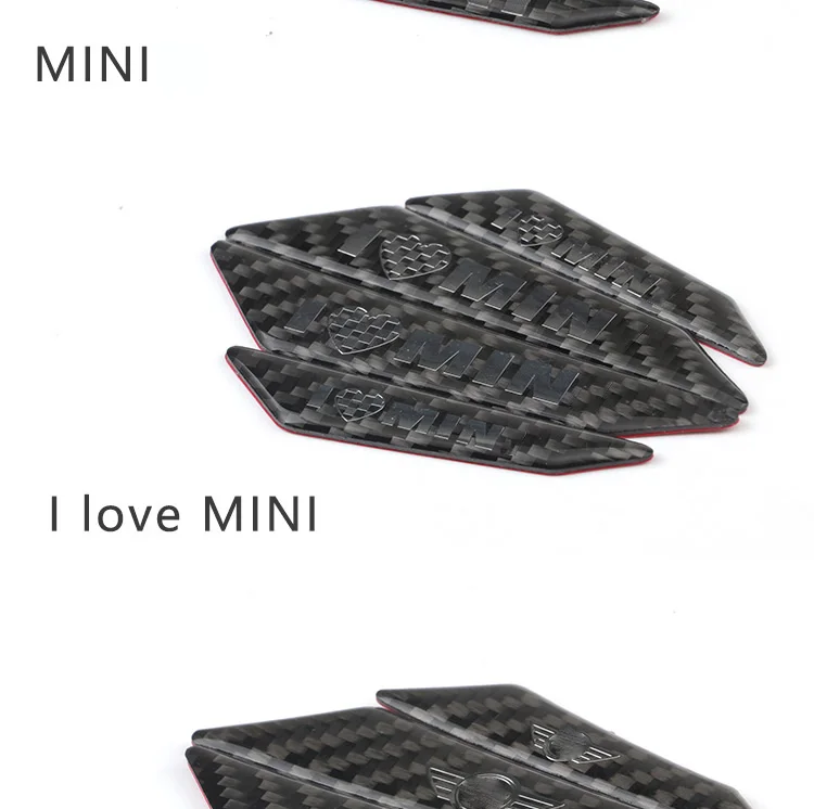 Car Styling For Mini Cooper S One d JCW F55 F56 F54 F60 Door anti-collision sticker Cover Bumper Accessories Ornament