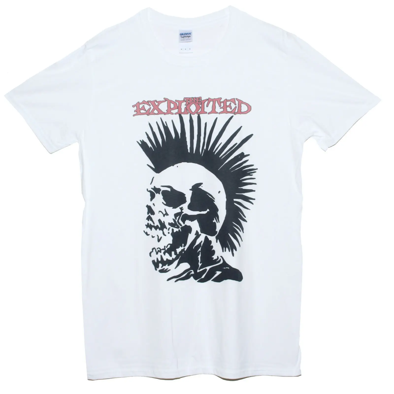 

THE EXPLOITED T Shirt Skull Punk Rock Agnostic Front NOFX Band Graphic Tee