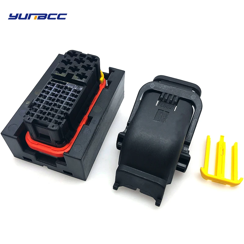 

1 set 40 pin/way TE / AMP automotive PCB/ECU ignition harness connector plug socket without terminal seal 1473252-1
