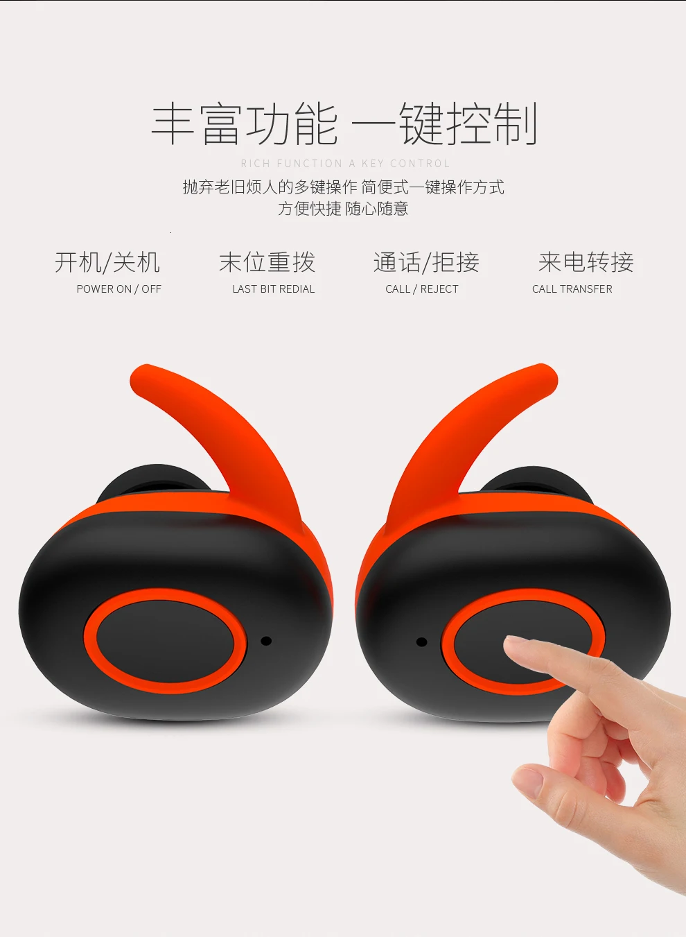 MissAudio YINYOO A02 Bluetooth наушники 5,0 TWS Беспроводные водонепроницаемые наушники Bluetooth с шумоподавлением наушники вкладыши