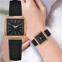 

Women's Luminous Square Digital Watches Temperament Quartz Wrist Watch
