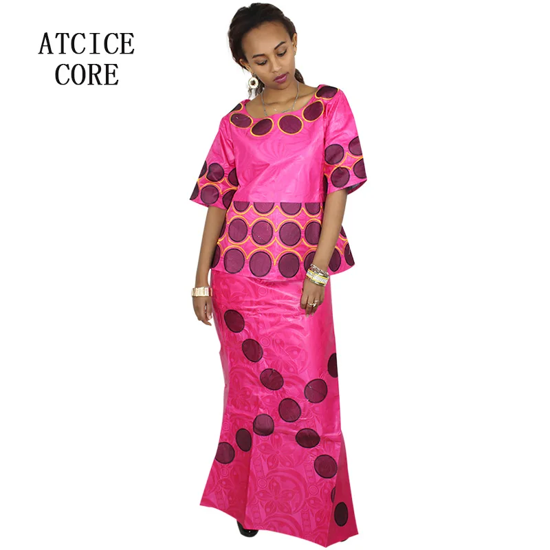 Африканское платье для женщин dashiki bazin riche дизайнерское платье с вышивкой