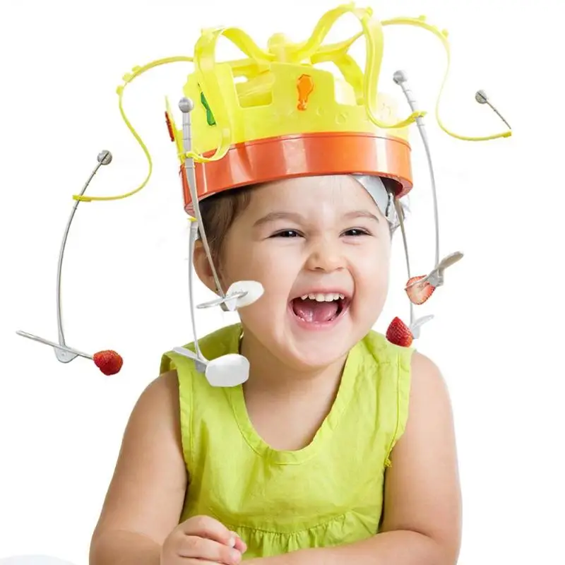

Novelty Rotating Crown Hat Game Puzzle Toy Parent-Child Interaction Improving Focus Ability Competitive Game Fun Interaction