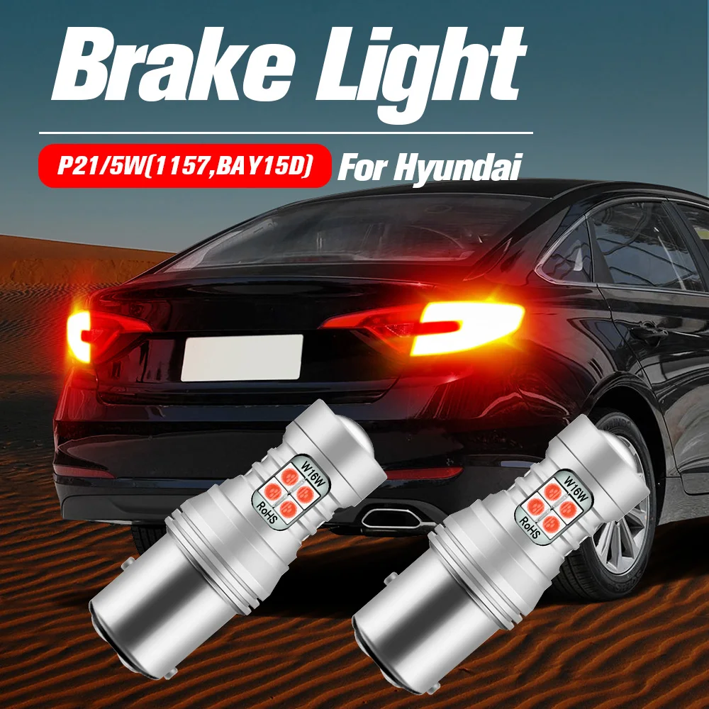 ANTEMOON P21/5W 1157 BAY15D Ampoules LED Canbus Sans Erreur Super Lumineuses 5000LM 12V 24V Rouge Brillant 1016 2057 2357 Pour Voiture Feu De Recul Stationnement Arrière Freinage Clignotant, 2 Pièces