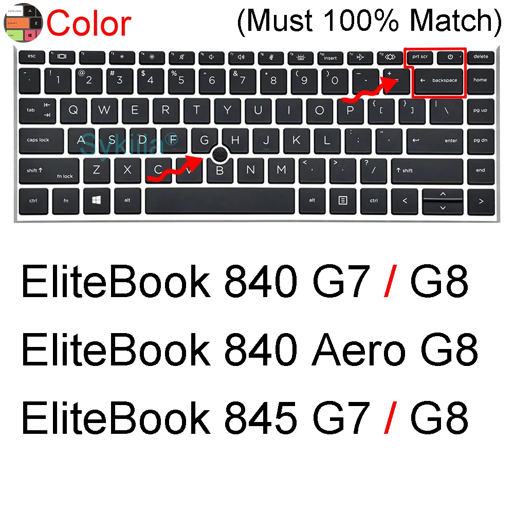 laptop cooling mat Keyboard Cover for HP EliteBook 735 745 755 830 835 840 845 848 G2 G3 G4 G5 G6 G7 G8 Protector Skin Case Silicone 12 13 14 cooler master laptop cooler Laptop Accessories