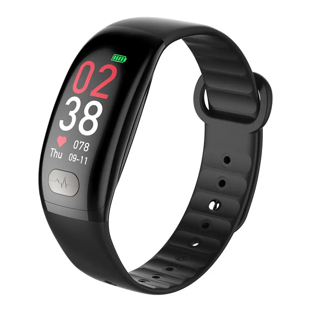 

TWISTER.CK Smart Wristband Fitness B51 ECG Heart Rate Blood Pressure Monitoring Data Analysis Smart Bracelet Watch Touch Screen