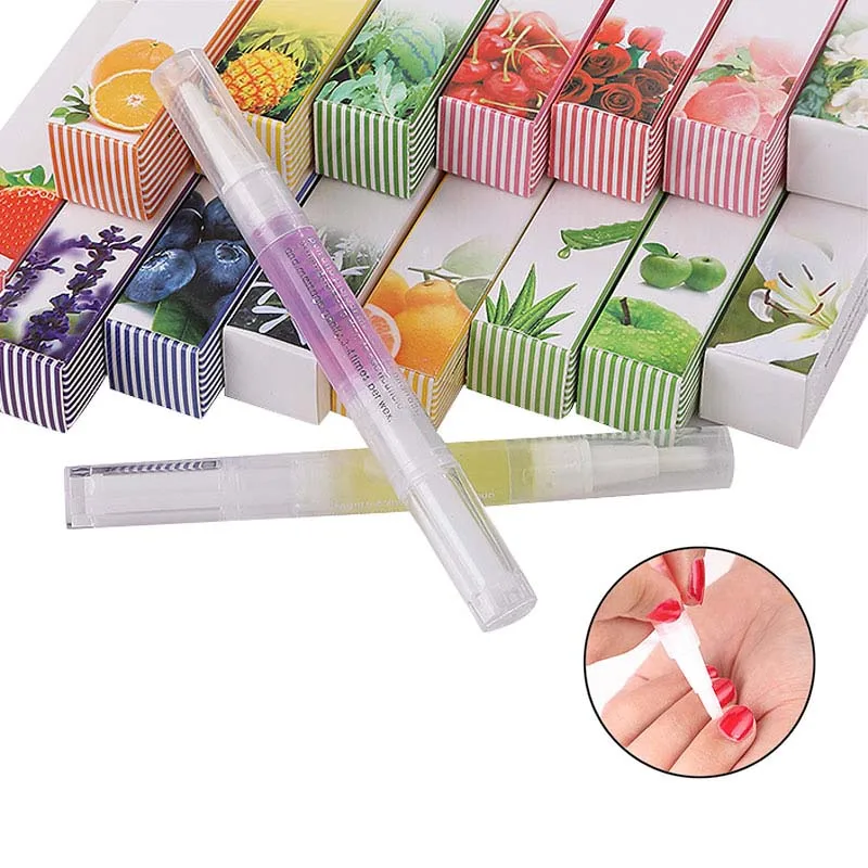 

5ml Nourish Skin Protector 14PCS/Lot Nail Treatment Cuticle Revitalizer Oil Prevent Agnail Nail Polish Nail Nutrition Oil Pen