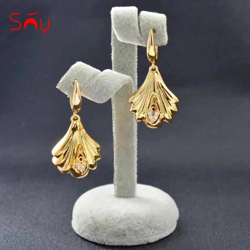 Sunny Jewelry висячие серьги модное ювелирное изделие для женщин Высокое качество циркон Висячие трендовые ювелирные изделия для свадебной вечеринки Подарки