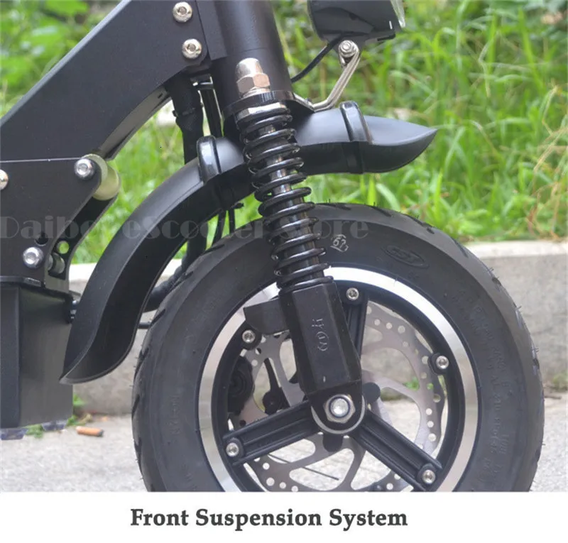 Daibot Electric Scooter 2000W Two Wheels Electric Scooters 11 Inch Double Drive 1000W 52V Foldable Powerful Electric Bike (8)