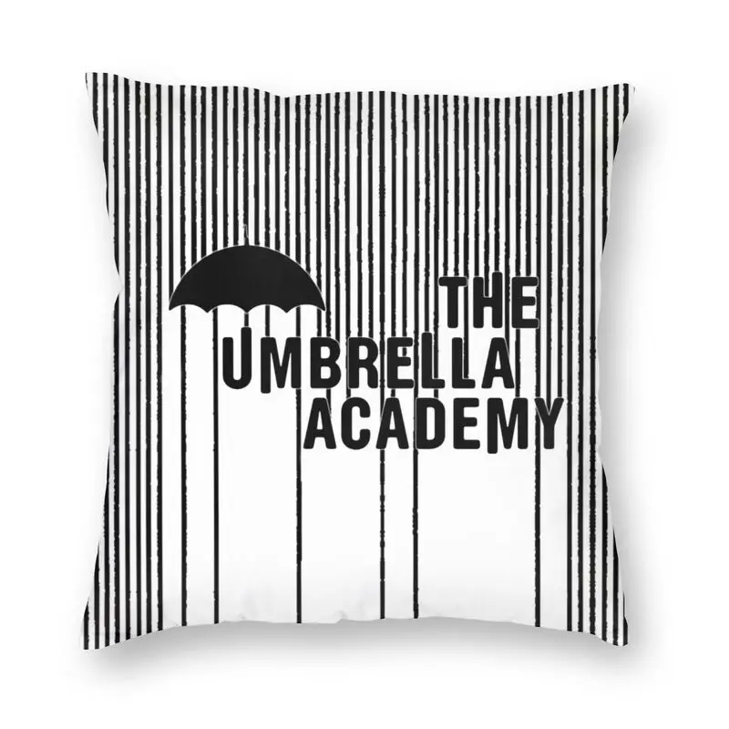 The Umbrella Academy Logo With Lines Fodera Per Cuscino Superhero Serie Tv Federa Per Divano Decorazione Federa Personalizzata