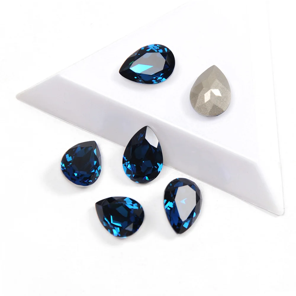 CTPA3BI 4320 Montana Fancy Crystal Rhinestone Applique Glass Sew On Crystals Diamond Jewelry Rhinestones Sewing Strass | Дом и сад