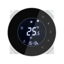 Термостат Wi-Fi контроль отрицательный ЖК-экран Программирование термостат для бойлера контроль температуры нагрева Лер NTC датчик 3A