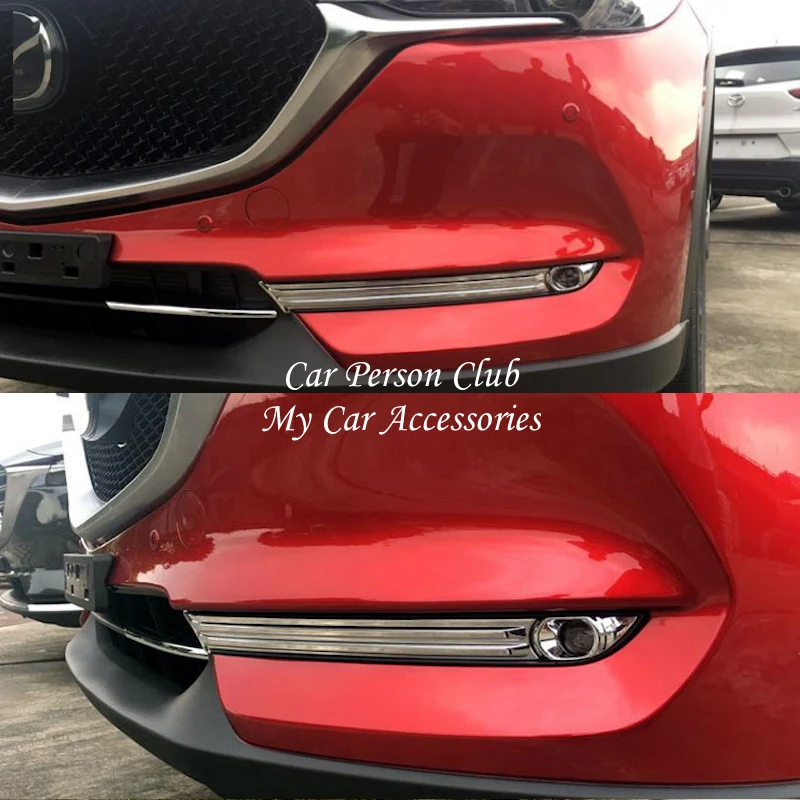 Для Mazda CX-8 CX8 2018 2019 передняя противотуманная фара крышка противотуманной фары