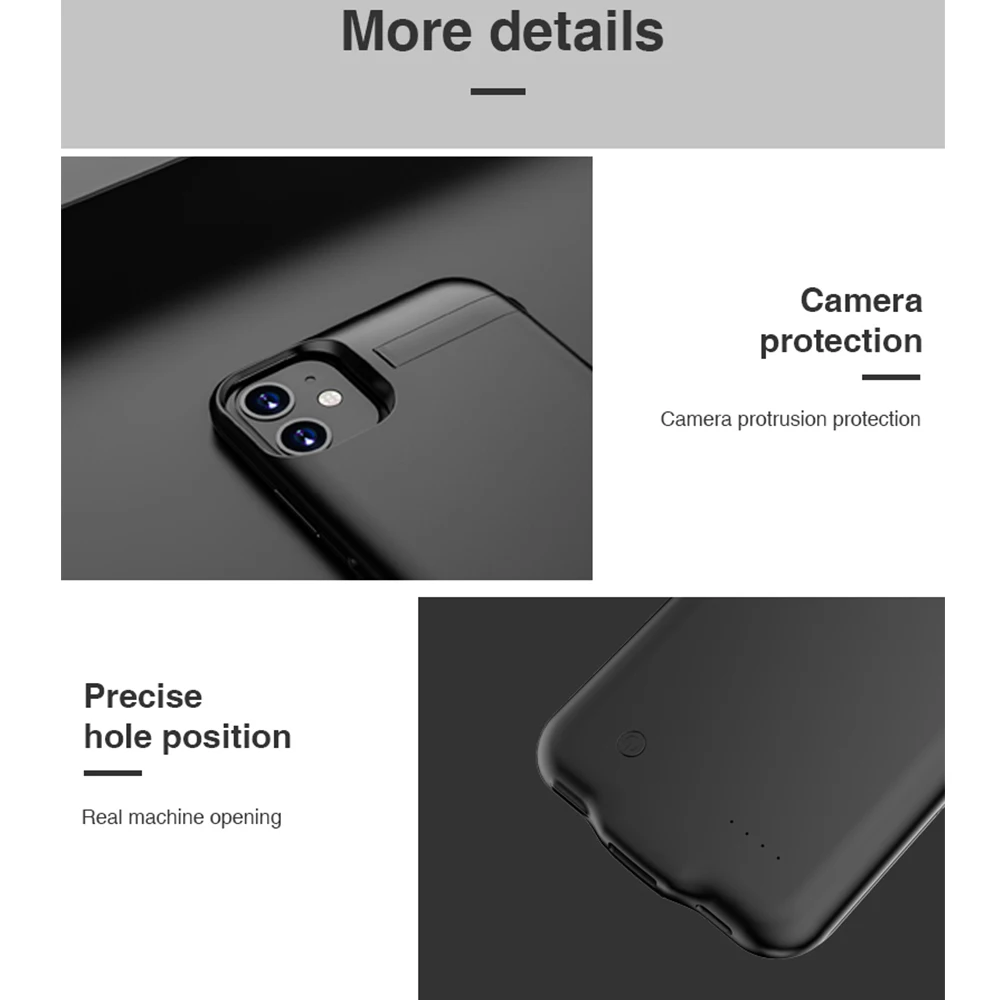 Чехол для аккумулятора 10000 мАч для Iphone 11 11 Pro 11 Pro Max, чехол для зарядного устройства, чехол для смартфона, внешний аккумулятор