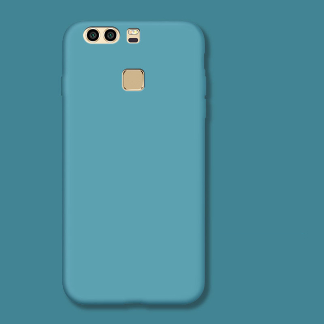 Case For Huawei P20 lite 2019 P10 Liquid soft Silicone Phone Case For Huawei mate 30 lite P9 Plus p20pro Back Cover armor