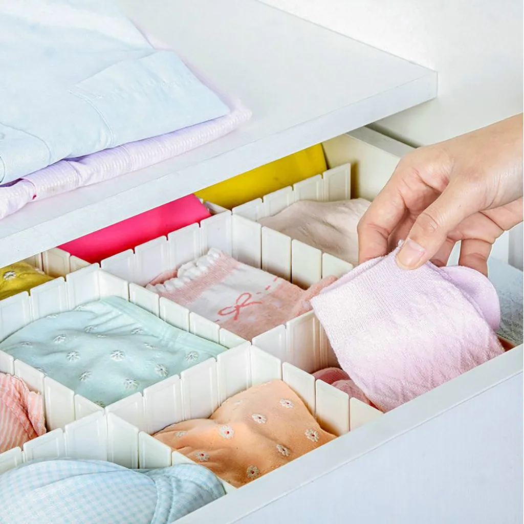 

2019 New Household Drawer Wardrobe Plastic Free Combination Storage Compartment Box #NN908