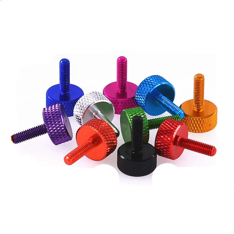 3pcs M3.5 aluminum alloy adjust handle screws big flat head pineapple