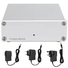 FX-Audio Phono BOX02 усилитель RCA LP предусилитель усилитель мм MC pick-up предусилитель для RCA выход виниловая проигрывающая запись