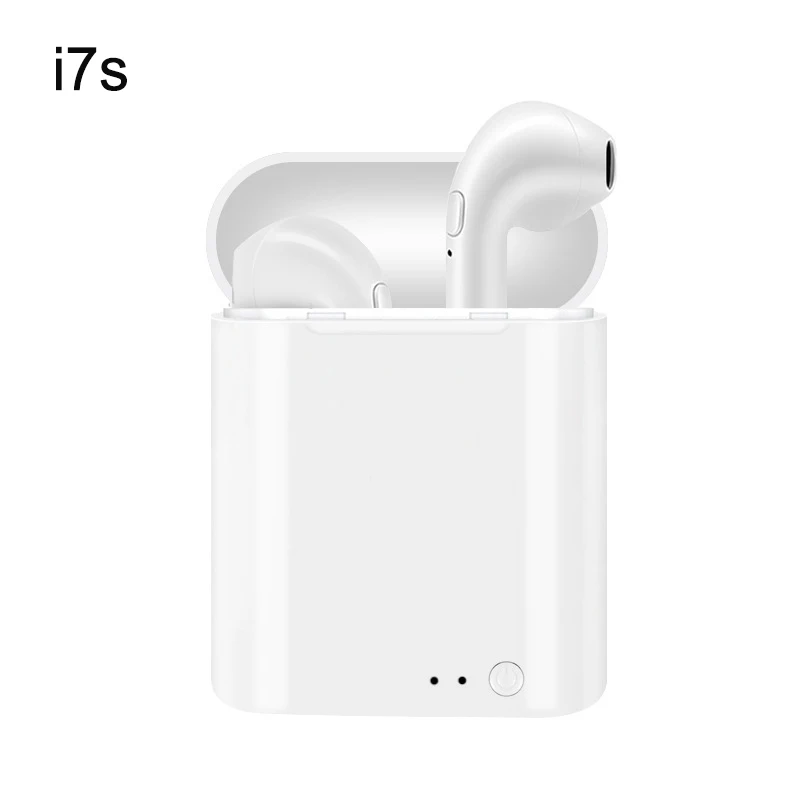 i9s Bluetooth Headset Pull-out Charging Bin Mini Tws Wireless Bluetooth Earphone 5.0 Touch-type Bilateral Stereo Earbud with Mic - Цвет: i7s