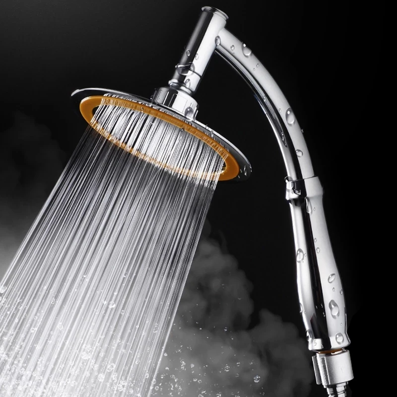 

6" Round Shower Head Over-head Shower Sprayer Top Shower Head Chrome Finish