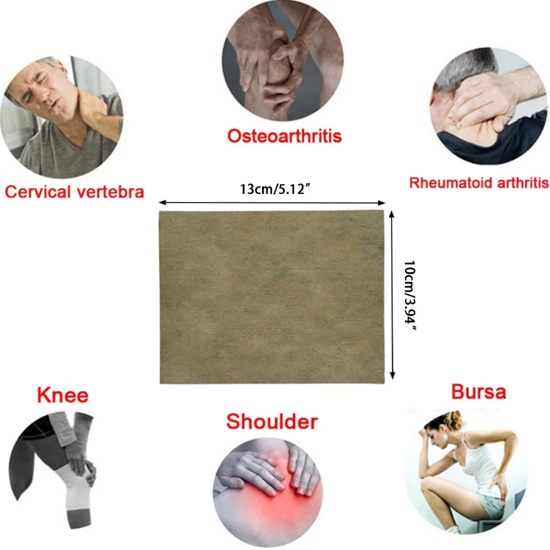 8 шт. китайские травяные обезболивающие пластыри, пластырь с ртритом для мышц спины и плеч