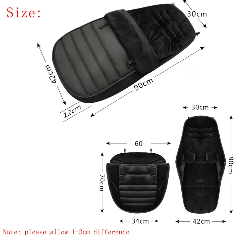 Универсальная детская коляска, аксессуары, теплая муфта для ног, чехол, ветрозащитный спальный мешок для Babyzen yoyo, детские коляски, зимние носки, спальный мешок