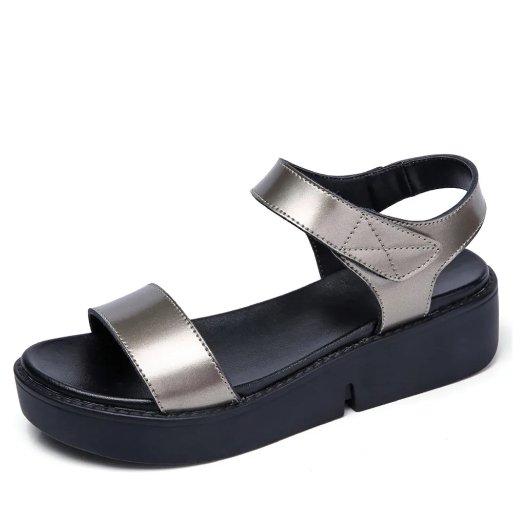 

Hide Substance Slipper Foot Covering Sandals Thick Bottomed Korean-style Open Toe