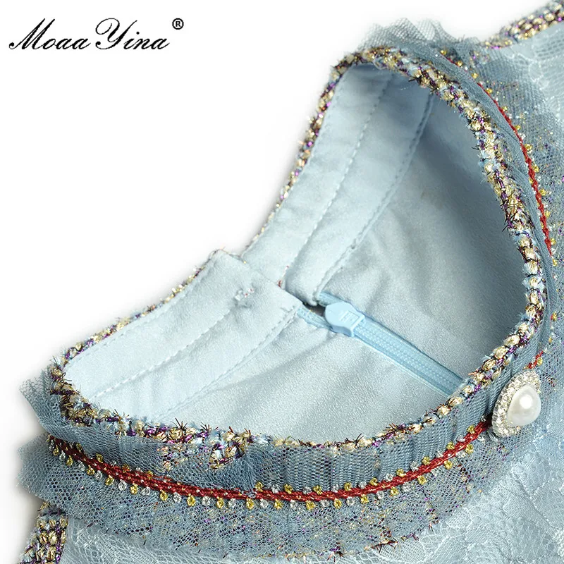 MoaaYina Fashion Designer dress Spring Women's