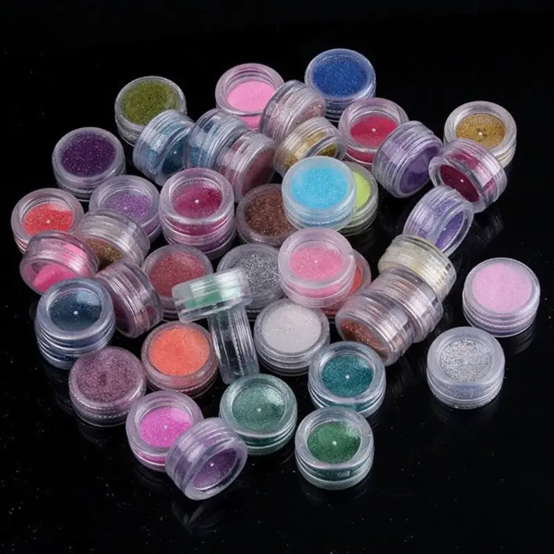 Limited Chance for  45 Colors Resin Pigment Mica Powder Glitters Sequains Nail Art Jewelry Making