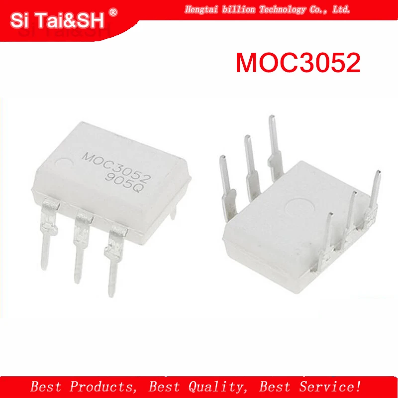 10 шт. EL3052 DIP6 MOC3052 Триод и SCR Выходная оптопара 600PBV 5000Vrms до + 100 Op -55 Temp Новый оригинал |