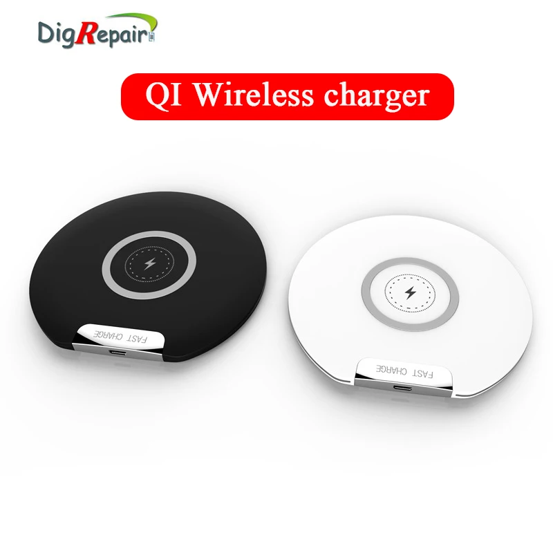 

QI Wireless Charger for IPhone X XR XS Max 8 USB Wirless Charging for Samsung S10 9 Xiaomi MI 9 Phone Wireless Charging Station
