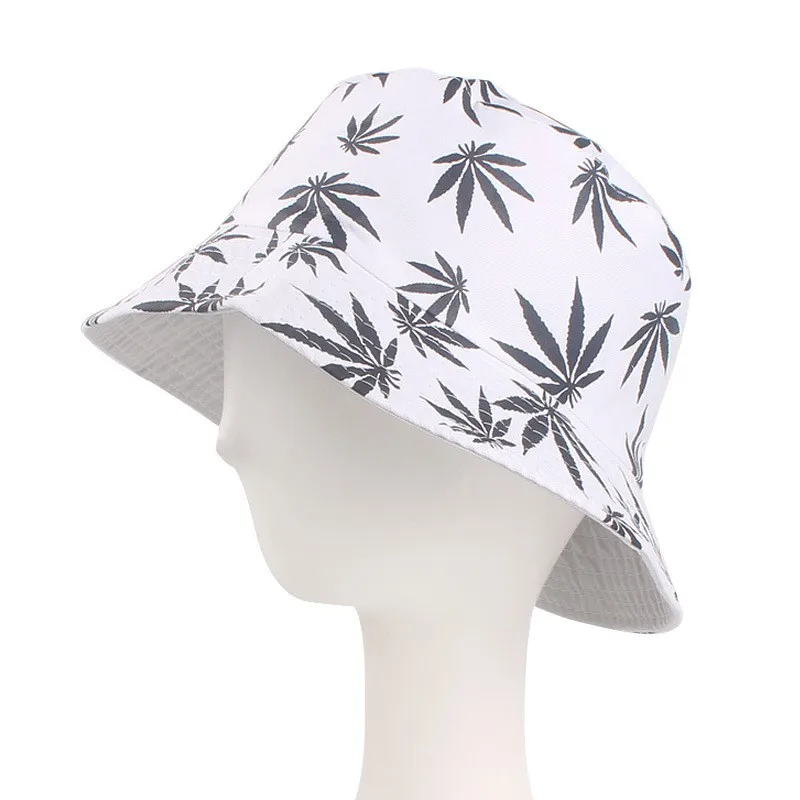 Dromiya Unisex Fisherman Bucket Hat Beach Hat Outdoor Hat Coconut Tree Sun Hat Bush Cap