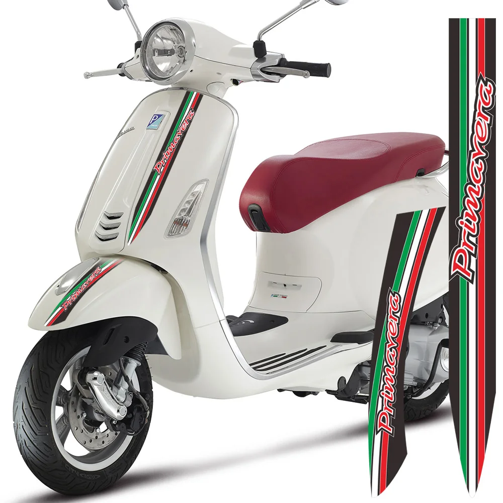 Мотоциклетная нательная защита наклейка эмблема Светоотражающие для piaggio Vespa Primavera150 Primavera 50 125 150 мото Стикеры