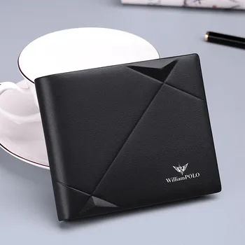 

Leather Fashion Wallet Light Card Case Mini practical credit card clip bank card cover