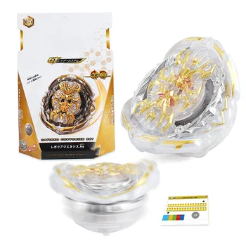 

Spinning Top Burst Gyro GT Series B-153-1 Emperor Aegis Electric Gyro Bottom with Two-way Bayblade Metal Fusion Cable Launcher