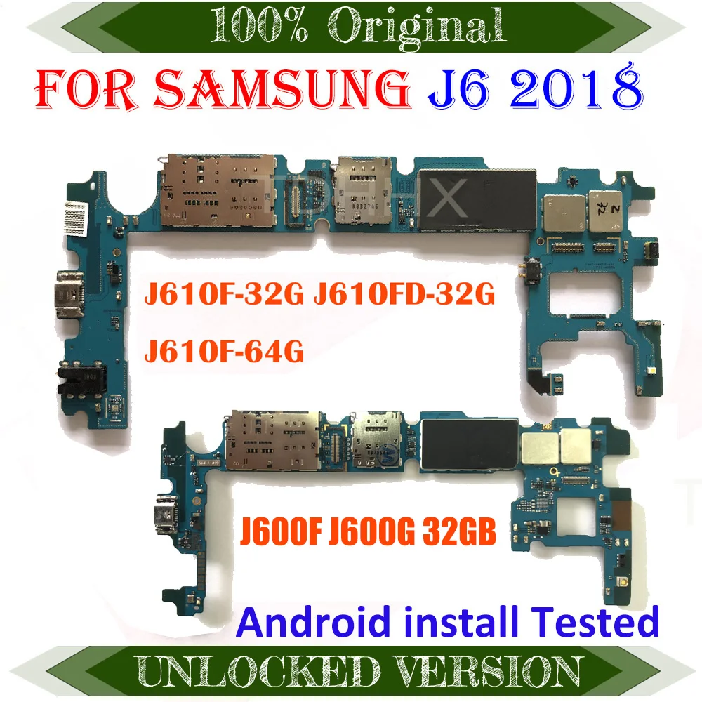 Полная разблокированная протестированная хорошая Логическая плата для Samsung Galaxy