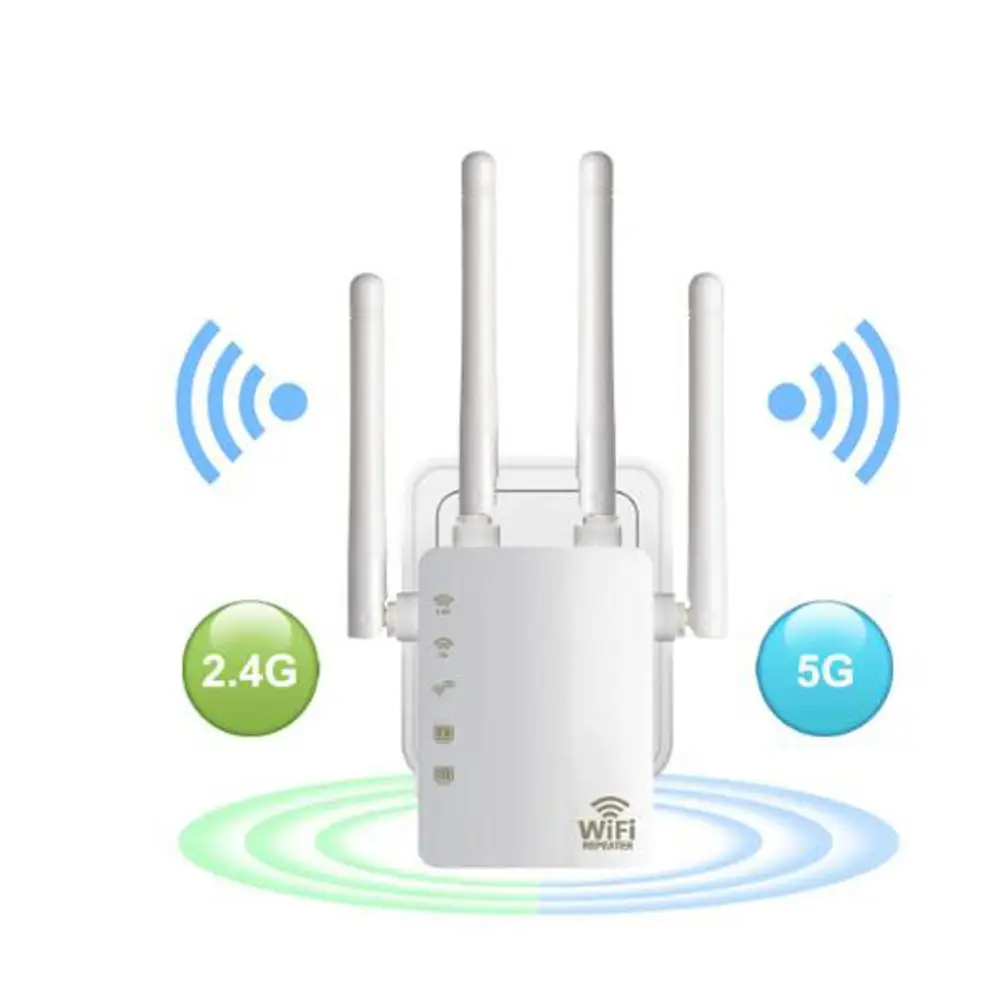 Усилитель диапазона Wi Fi 1200 Мбит/с 2 4/5 ГГц|Беспроводные роутеры| |