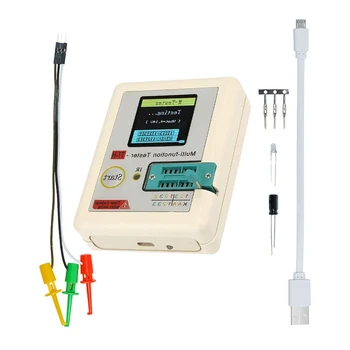 

T7 TC-T7-H High Precision Transistor Tester Diode Triode Capacitance MOS/PNP/NPN LCR TFT LCD Sn Tester Multimeter