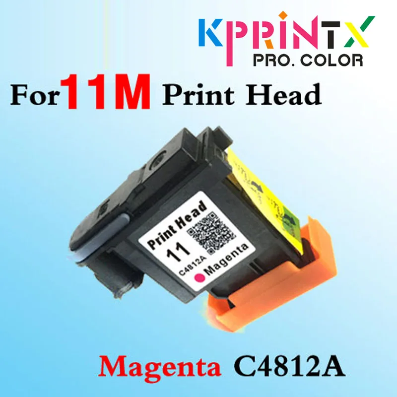 1 шт. печатающая головка пурпурный совместимый для hp11 C4812A 100/120/20/hp500/510/50/70/800/815/820