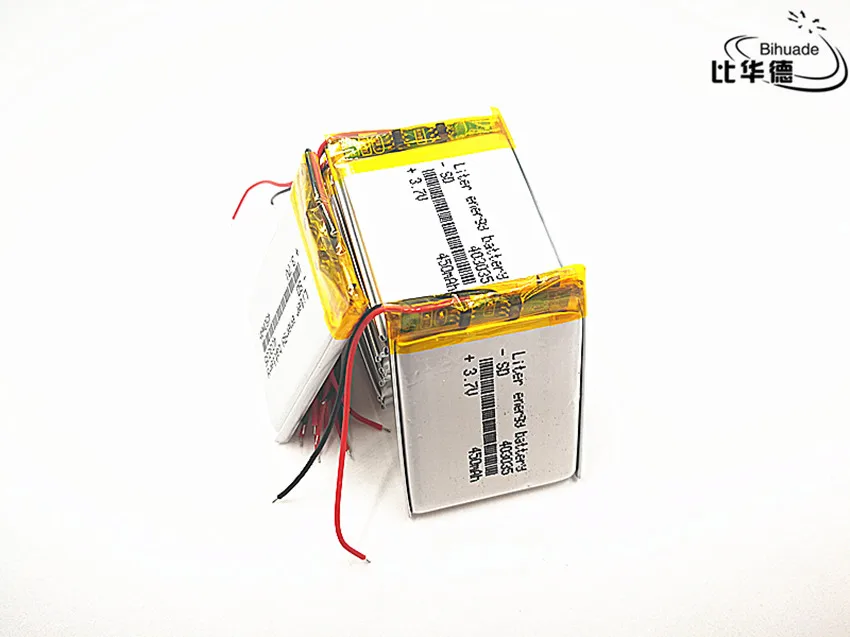 1pcs [SD] 3.7V,450mAH,[403035] Polymer lithium ion / Li-ion battery for TOY,POWER BANK,GPS,mp3,mp4,cell phone,speaker