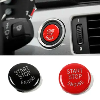

Red Engine Start Stop Switch Button Cover For BMW E60 E70 E90 E92 E93 Series