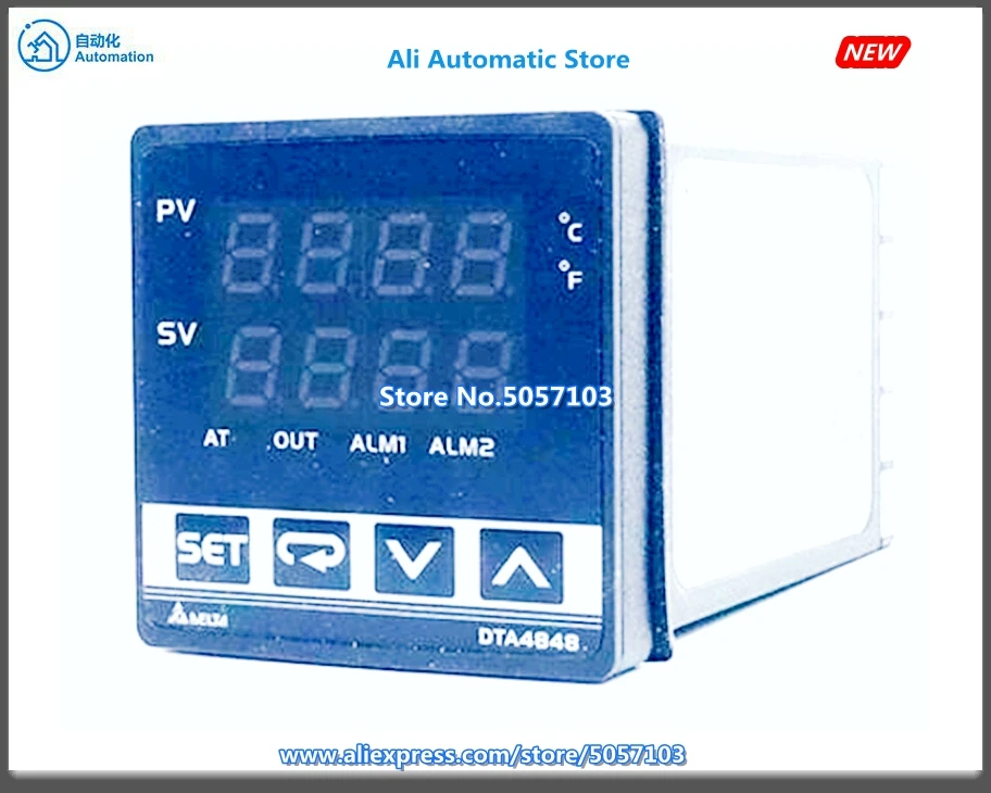 DTA4848C0 48*48 Pt резистор вход термопары 4~ 20mA выход 2 сигнала тревоги