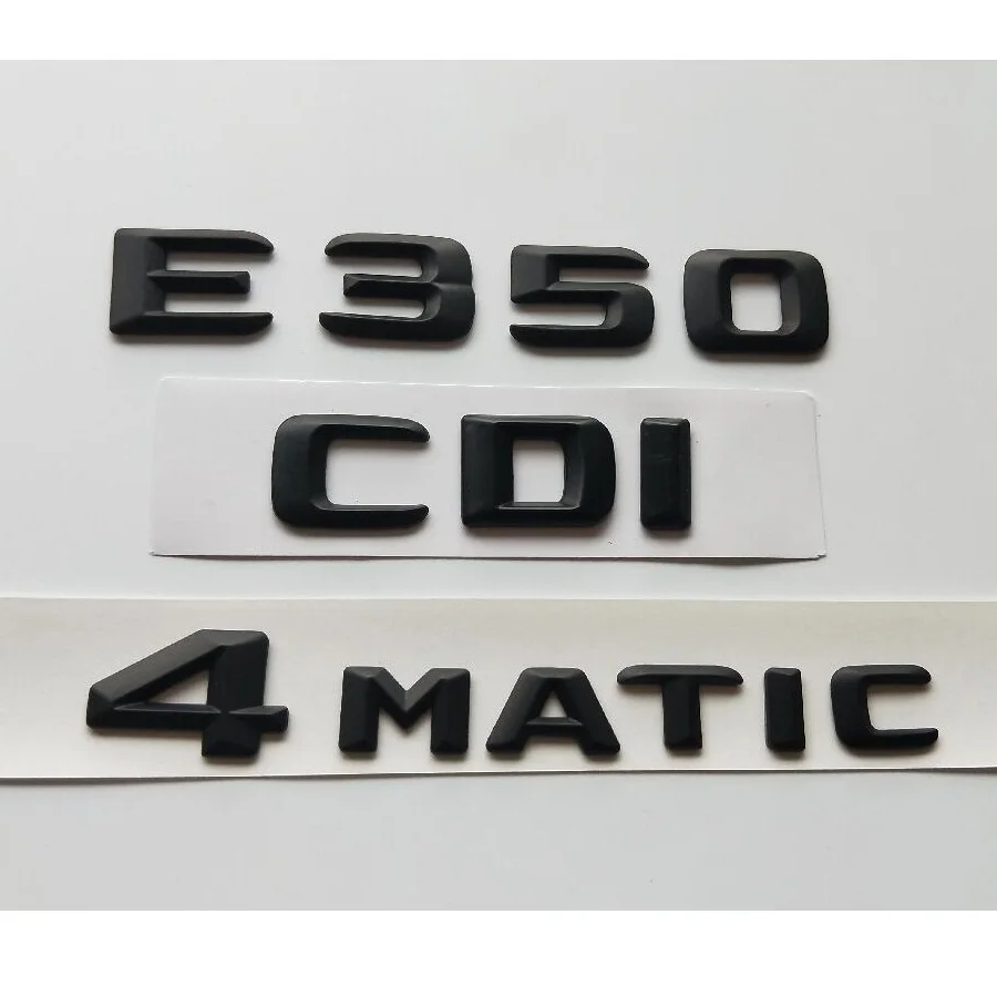 Matt Black Emblems Badges for Mercedes Benz GLS180d GLS200d GLS220d GLS250d  GLS300d GLS320d GLS350d GLS400d GLS450d 4MATIC CDI|Emblems| - AliExpress